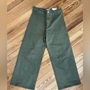 High-Rise Sailor Wide Leg Pants